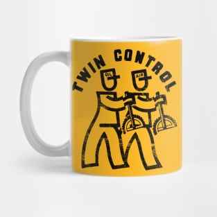 Twin Control in black Mug